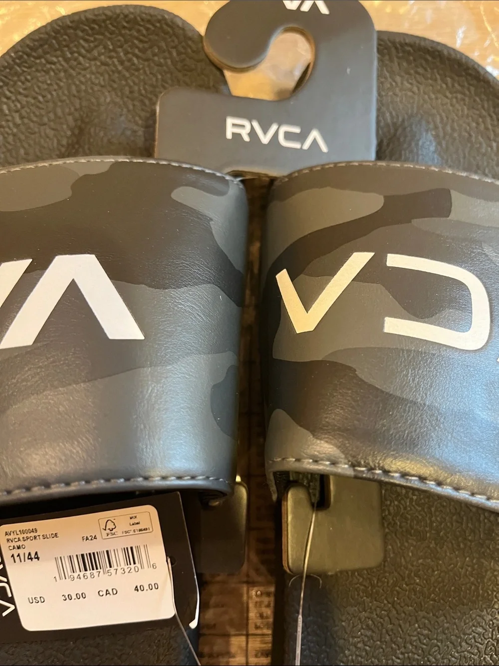 RVCA Slides Camo